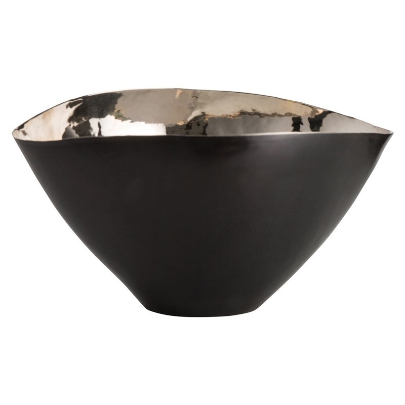 Arteriors 6970 Reid Centerpiece Bronze/Polished Nickel