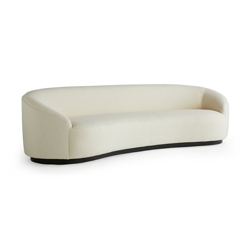 Arteriors 8122 Turner Upholstery - Sofa Cloud Boucle/Grey Ash