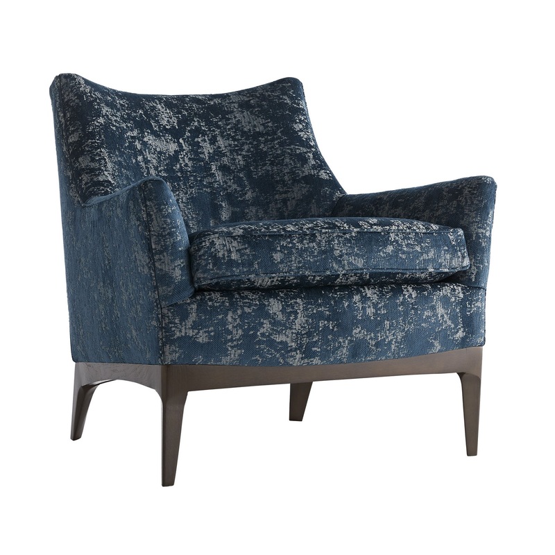 Arteriors 8134 Ferguson Chair Peacock Chenille