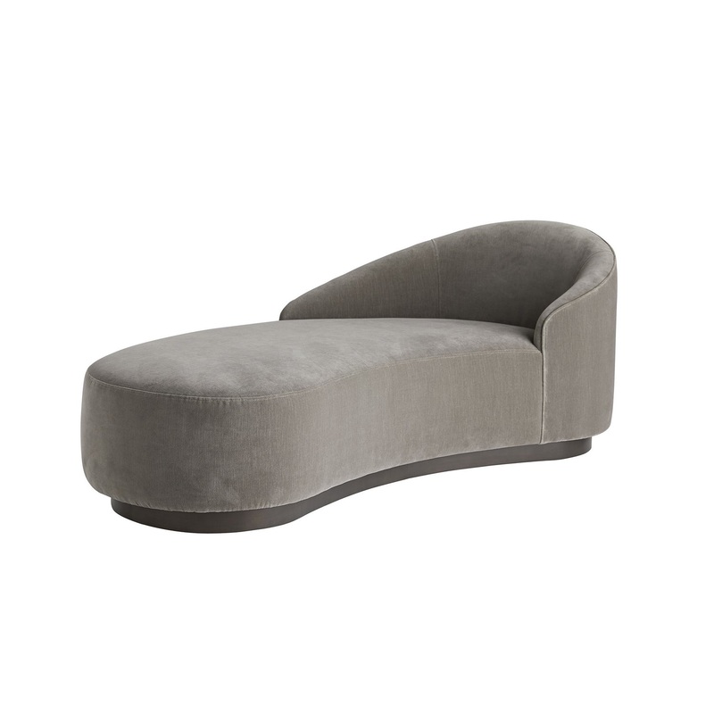 Arteriors 8145 Turner Chaise Sharkskin