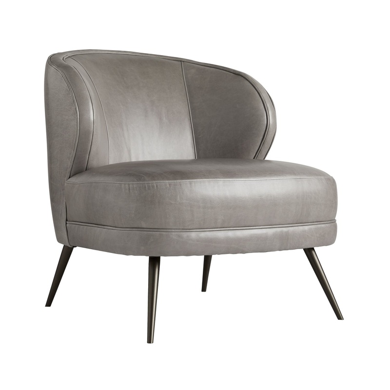 Arteriors 8148 Kitts Chair Mineral Grey (Discontinued)