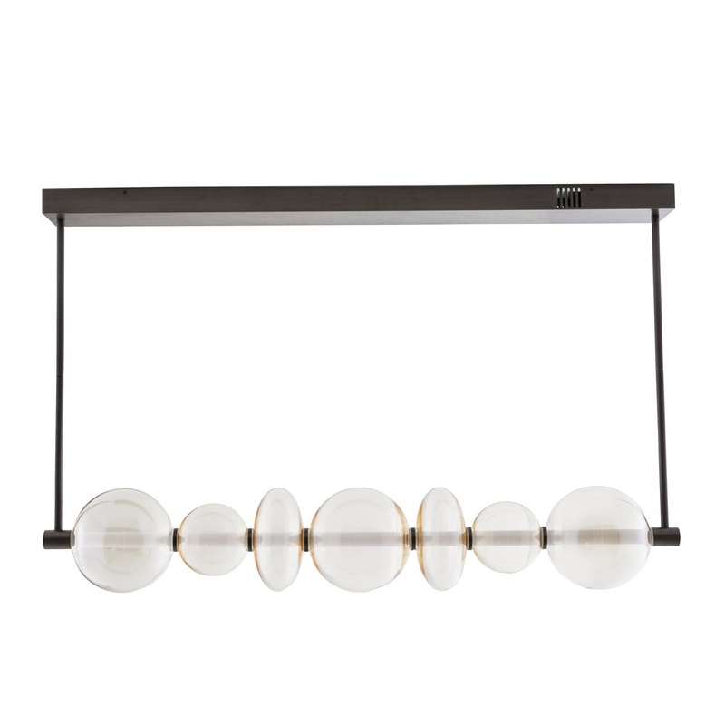 Arteriors 89656 Raphael One Light Chandelier English Bronze