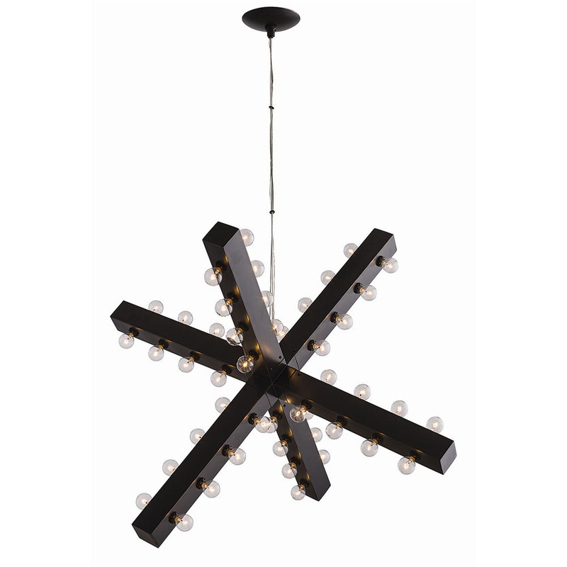 Arteriors 89985 Harding 48 Light Chandelier Bronze (Discontinued)