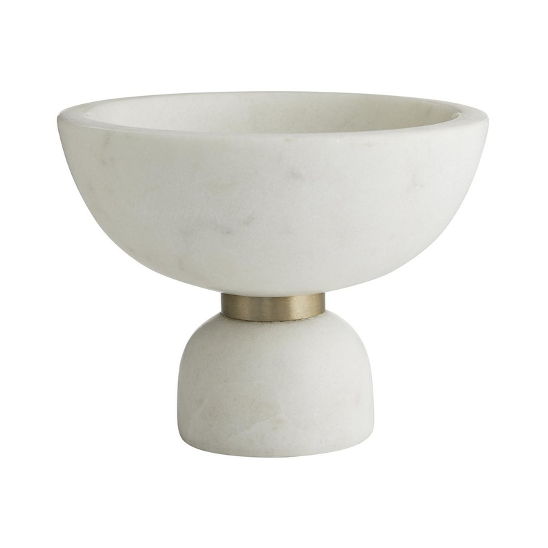 Arteriors 9631 Tate Container White
