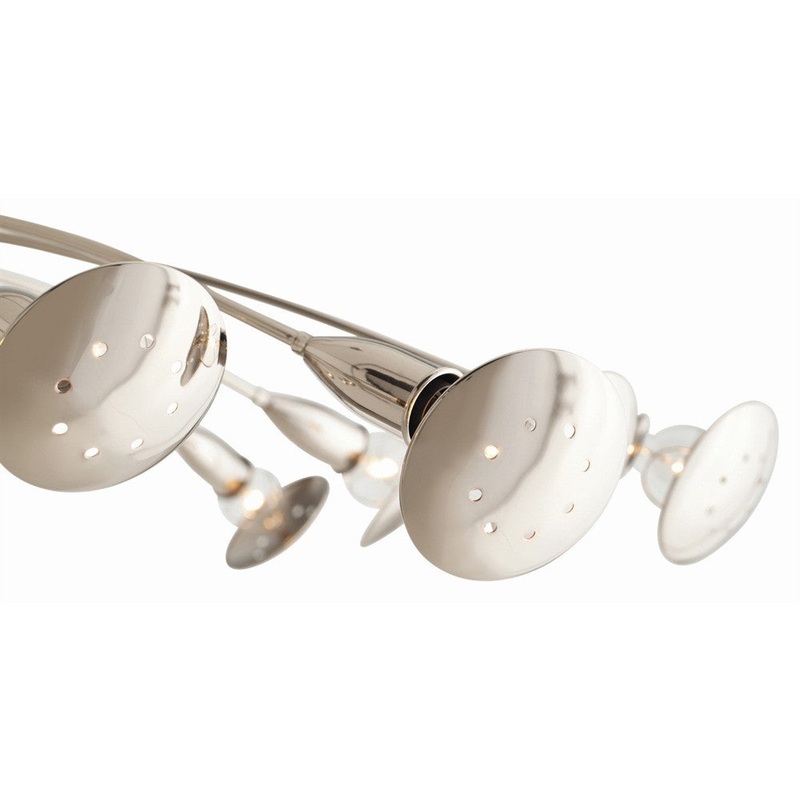 Arteriors 9667 Disc Disc Bulb Covers Polished Nickel (Discontinued)