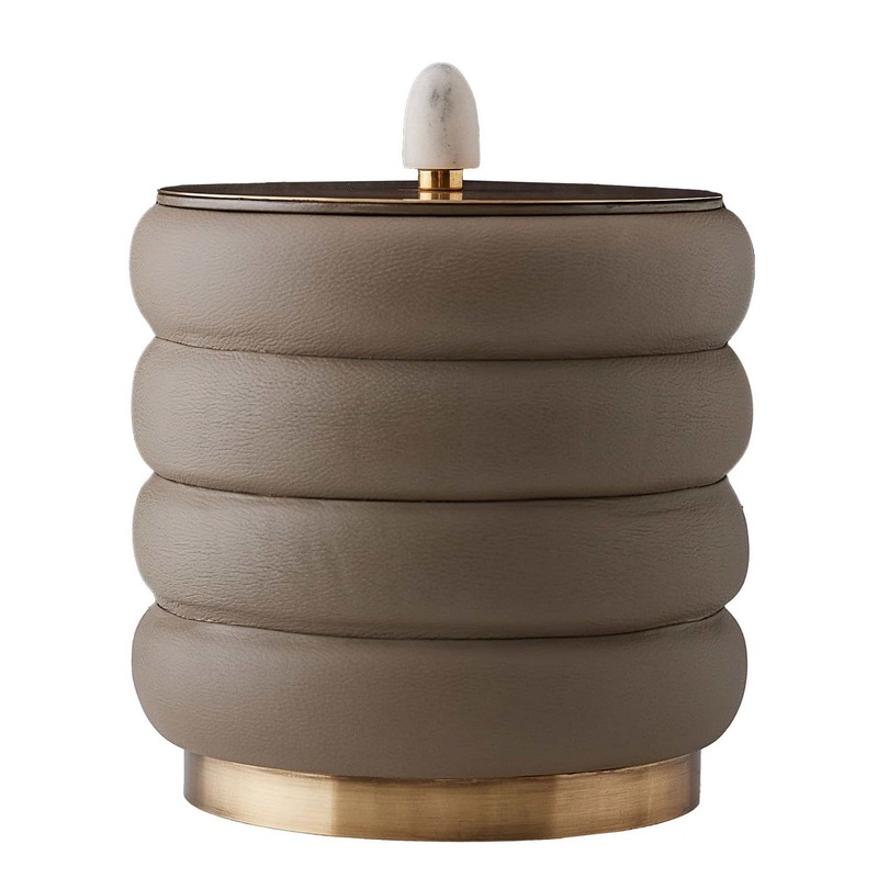 Arteriors ARI02 Valen Ice Bucket Dove Gray