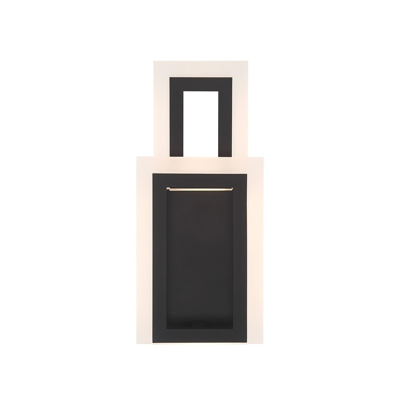 Eurofase 45908-024 Inizio LED Wall Sconce Black