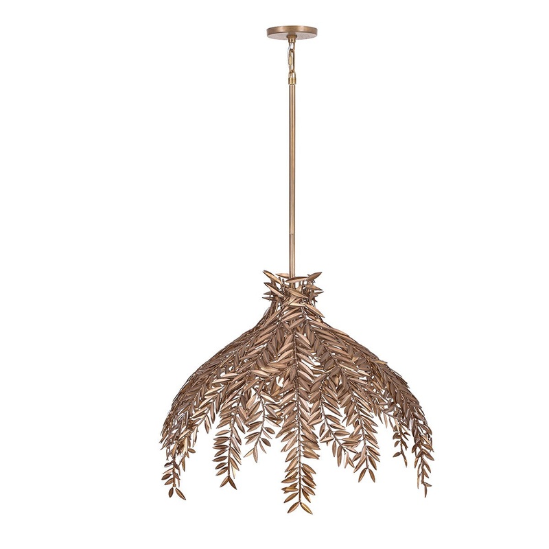 Eurofase 46435-019 Jalore Four Light Pendant Brown Macchiato
