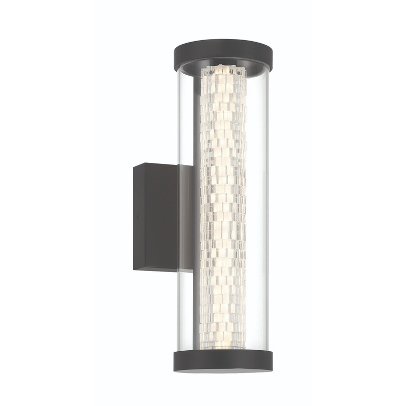 Eurofase 46696-014 Savron LED Outdoor Wall Sconce Black
