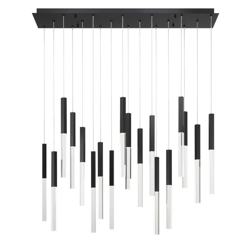 Eurofase 46771-018 Benicio LED Chandelier Black