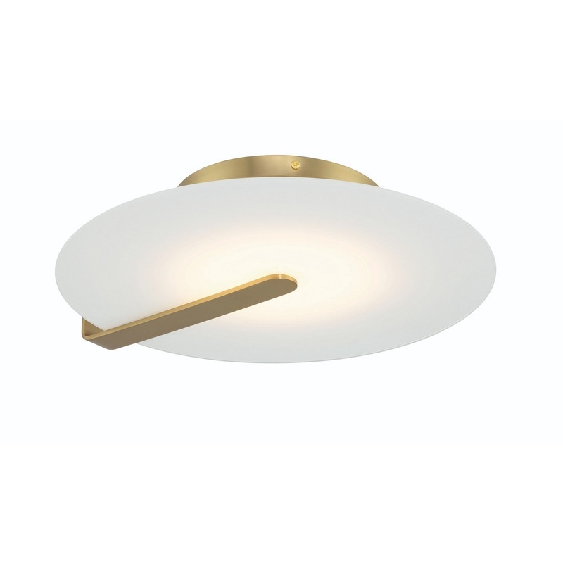 Eurofase 46844-033 Nuvola LED Flush Mount Gold