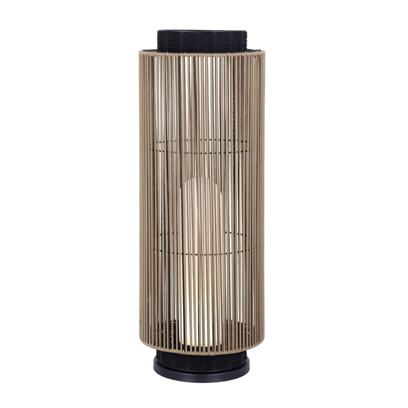 Eurofase 46630-018 Aden One Light Outdoor Portable Lamp Brown
