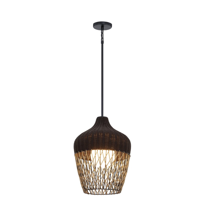 Eurofase 46634-016 Hannha One Light Outdoor & Landscape Brown