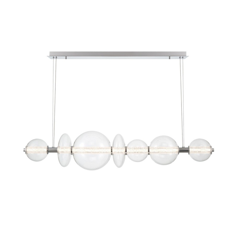 Eurofase 46772-015 Atomo LED Chandelier Chrome