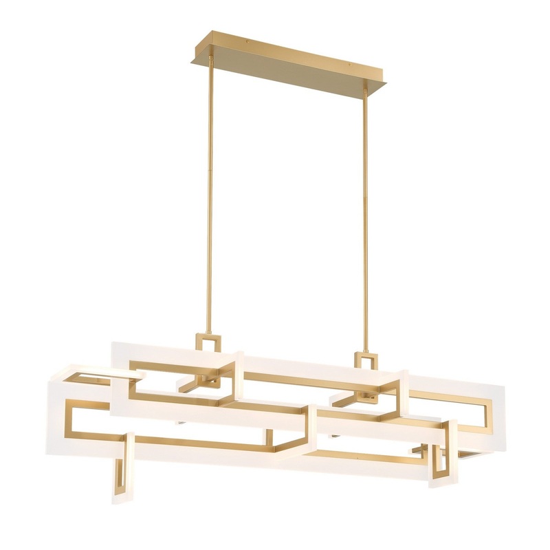 Eurofase 46806-024 Inizio LED Chandelier Gold