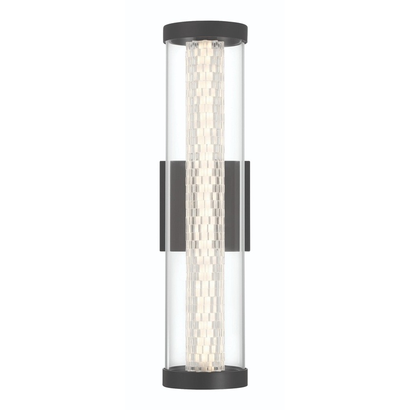 Eurofase 46808-011 Savron LED Outdoor Wall Sconce Black