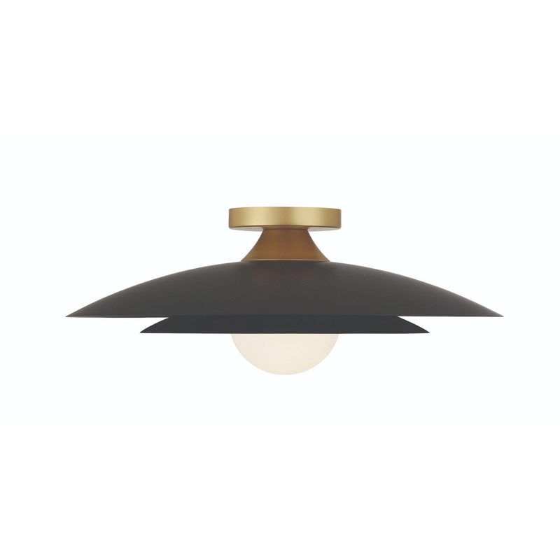 Eurofase 46815-040 Welsh LED Flush Mount Black