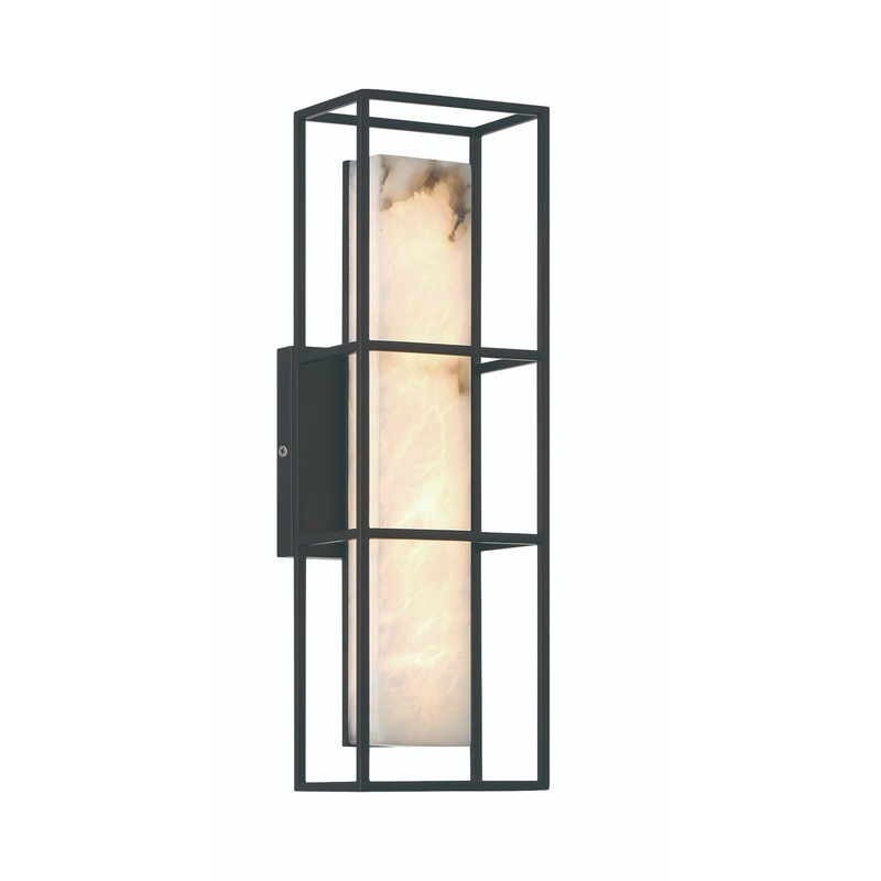 Eurofase 46837-011 Blakley LED Outdoor Wall Sconce Black