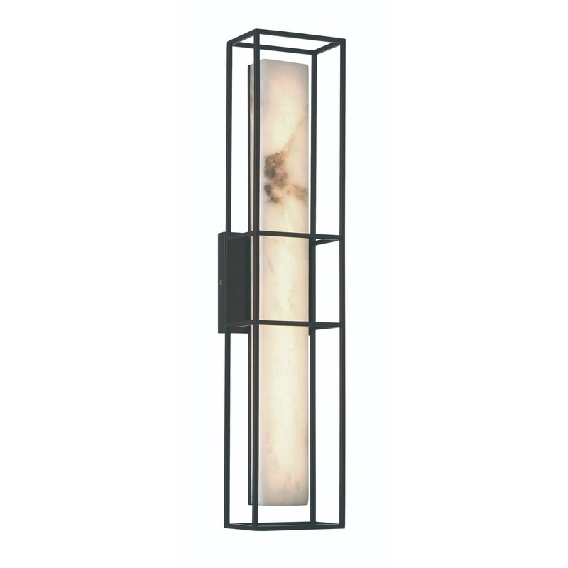 Eurofase 46838-018 Blakley LED Outdoor Wall Sconce Black