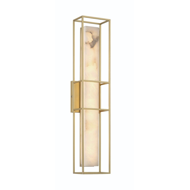 Eurofase 46838-025 Blakley LED Outdoor Wall Sconce Gold