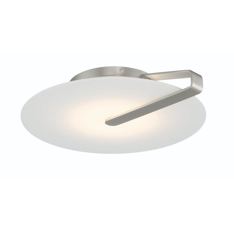 Eurofase 46844-026 Nuvola LED Flush Mount Nickel
