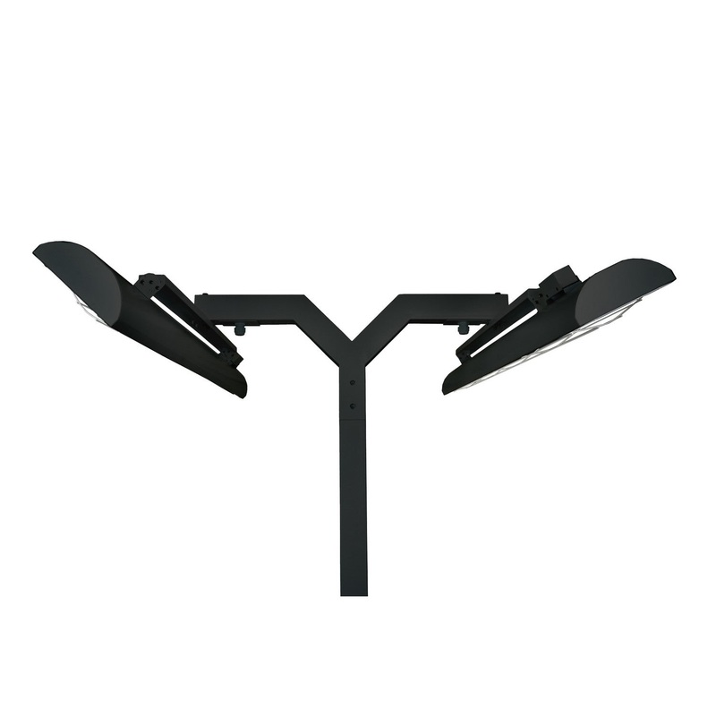Eurofase EF3908PMDB Pole Mount With Double Crossbar Black