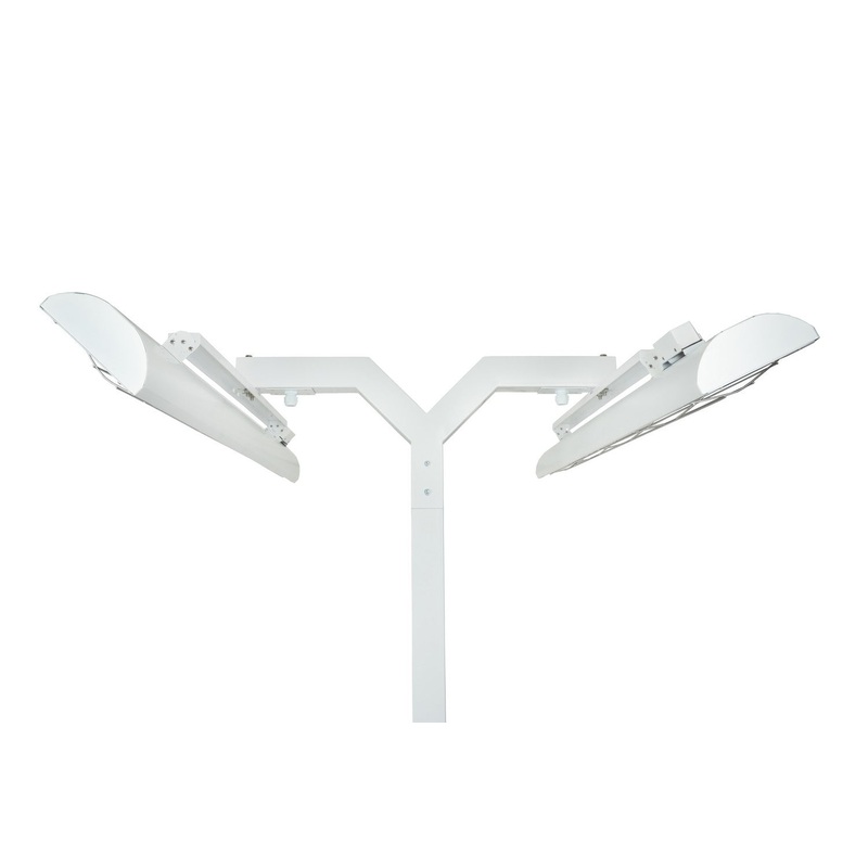 Eurofase EF3908PMDW Pole Mount With Double Crossbar White