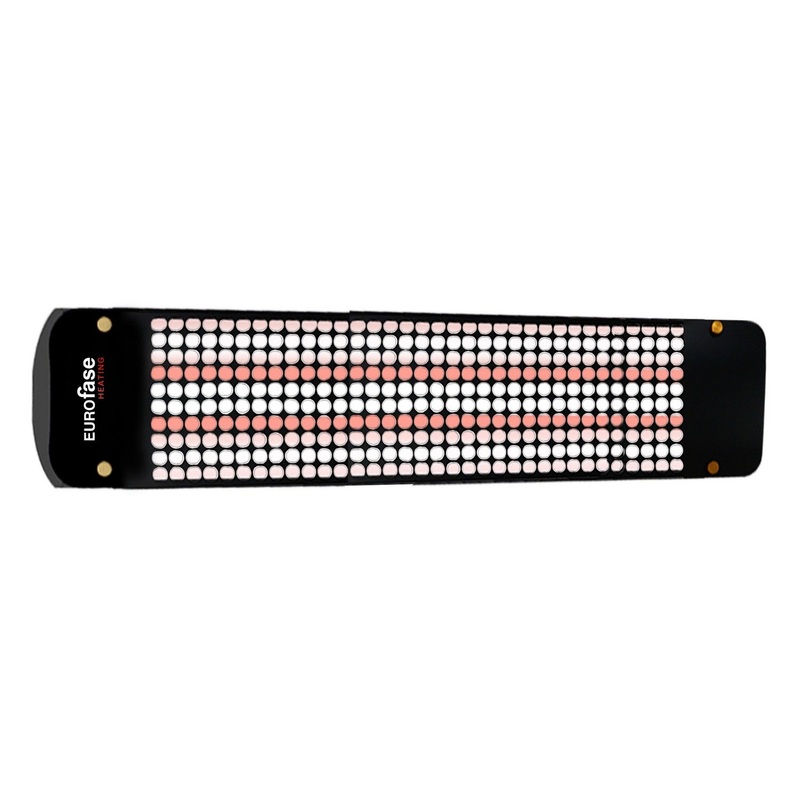 Eurofase EF39DCB7 Plate Upgrade Kit Patio Heaters Black
