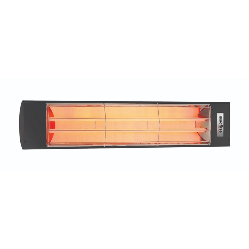 Eurofase EF50480B Dual Element Heater Black