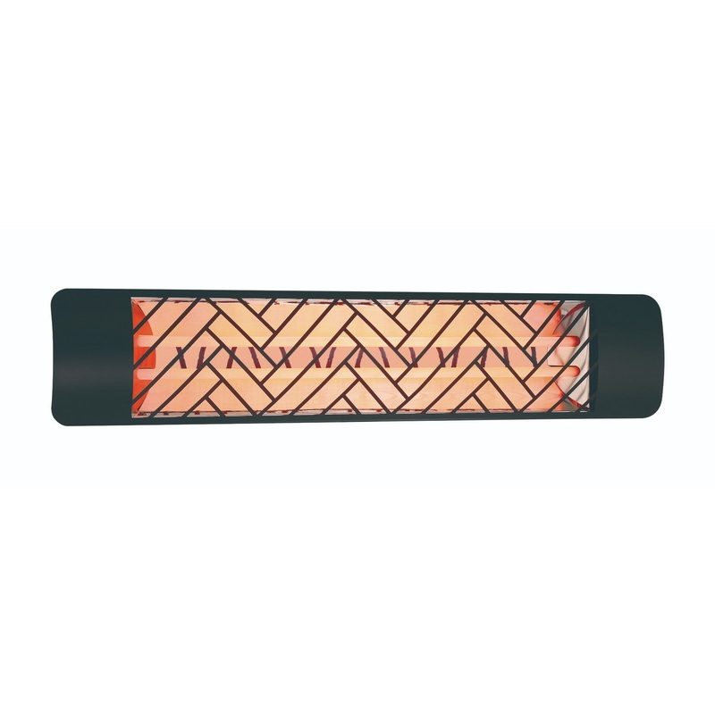 Eurofase EF50480B1 Dual Element Heater Black