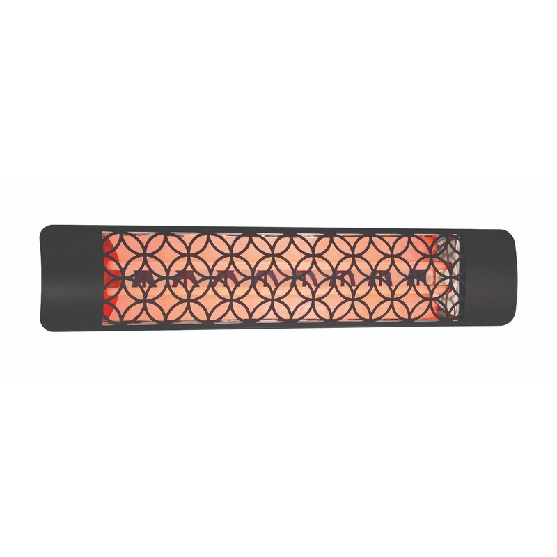 Eurofase EF50480B2 Dual Element Heater Black