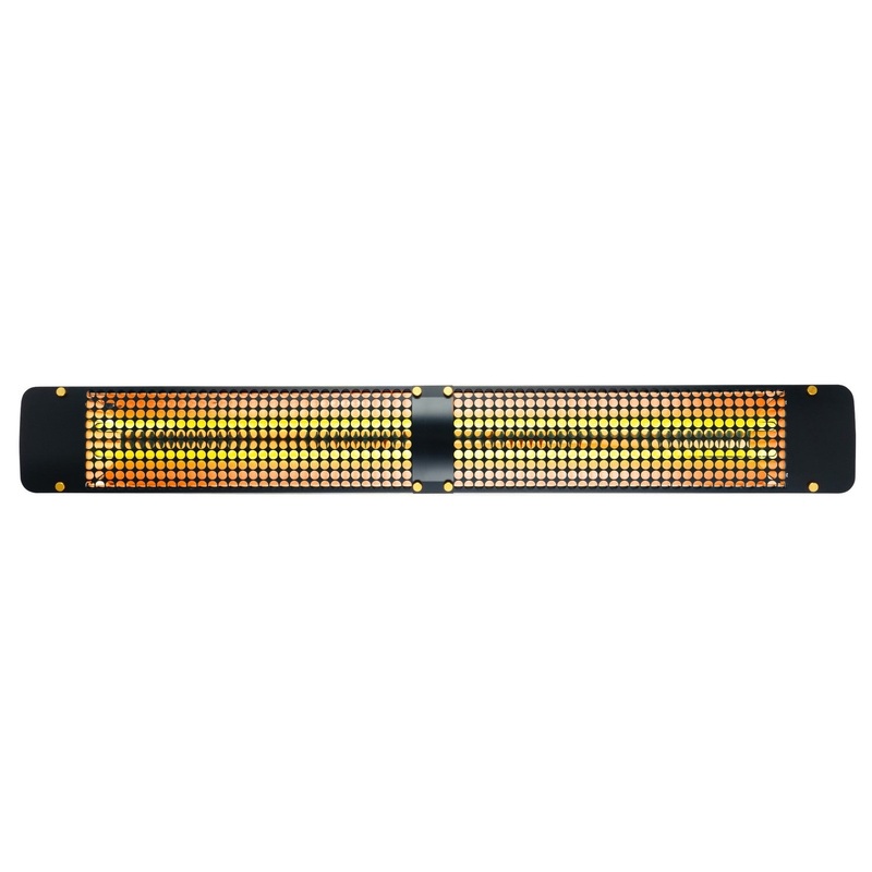 Eurofase EF60277B7 Dual Element Heater Black