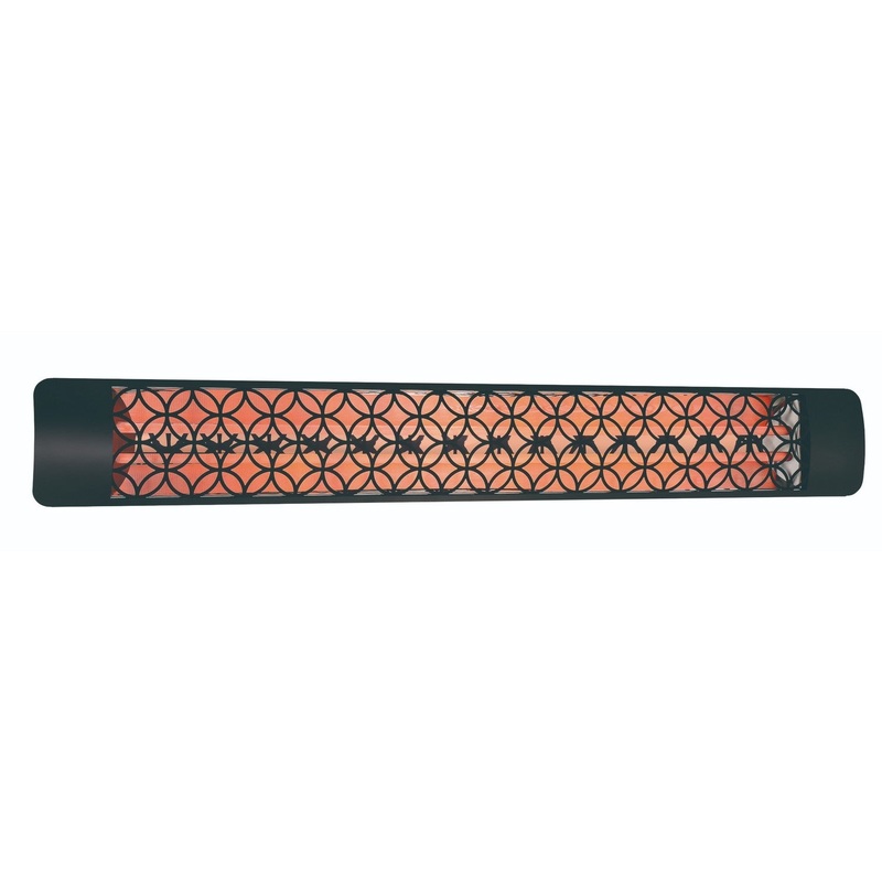 Eurofase EF60480B2 Dual Element Heater Black