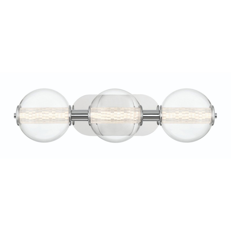 Eurofase 46809-018 Atomo LED Wall Mount Chrome