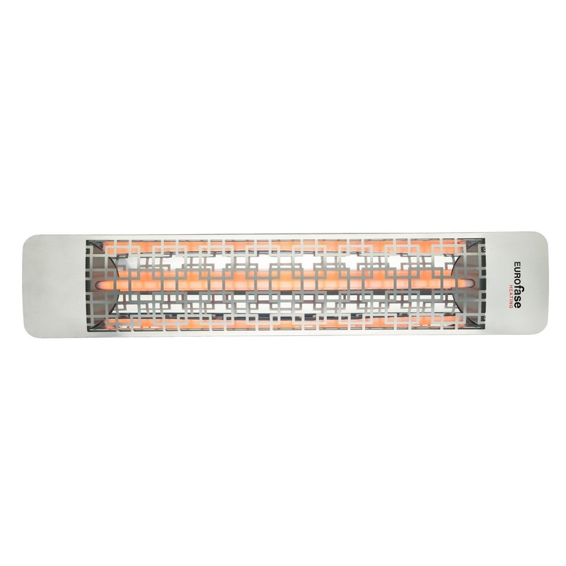 Eurofase EF15120S5 Single Element Heater Stainless Steel