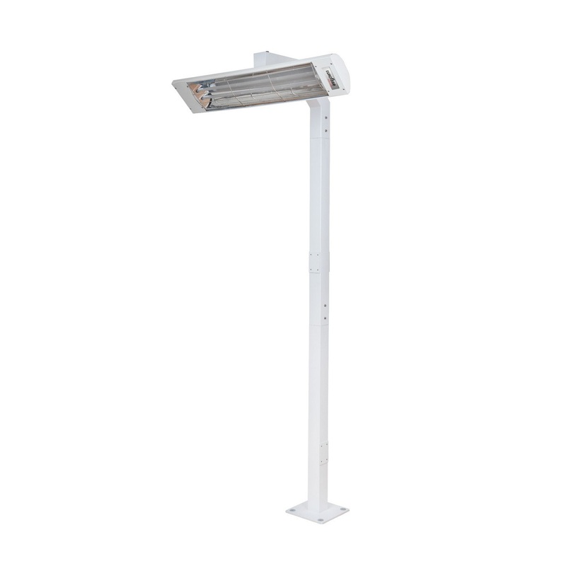 Eurofase EF3908PMW Pole Mount With Single Crossbar White