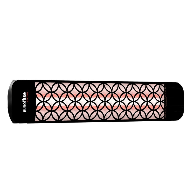 Eurofase EF39DCB2 Plate Upgrade Kit Patio Heaters Black
