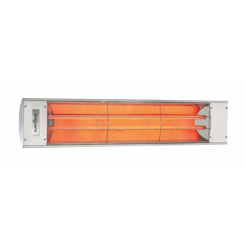 Eurofase EF50480S Dual Element Heater Stainless Steel
