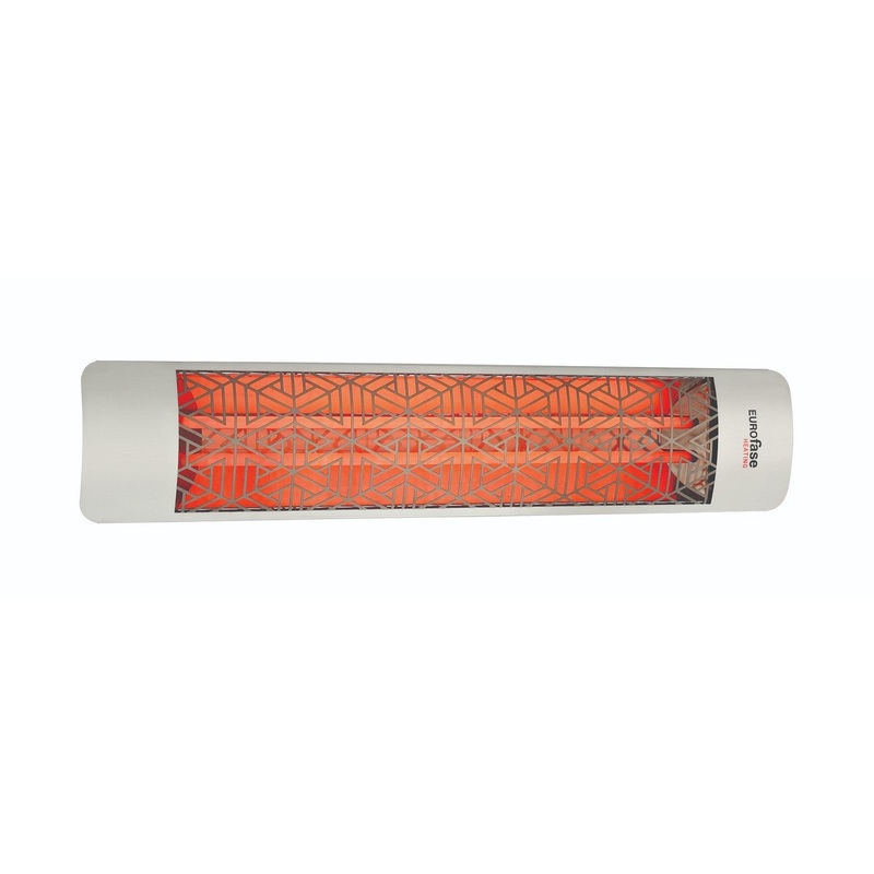 Eurofase EF50480S3 Dual Element Heater Stainless Steel