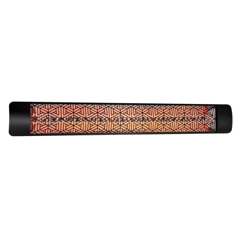 Eurofase EF60480B3 Dual Element Heater Black