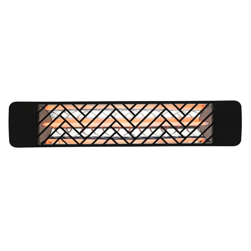Eurofase EF25208B1 Single Element Heater Black