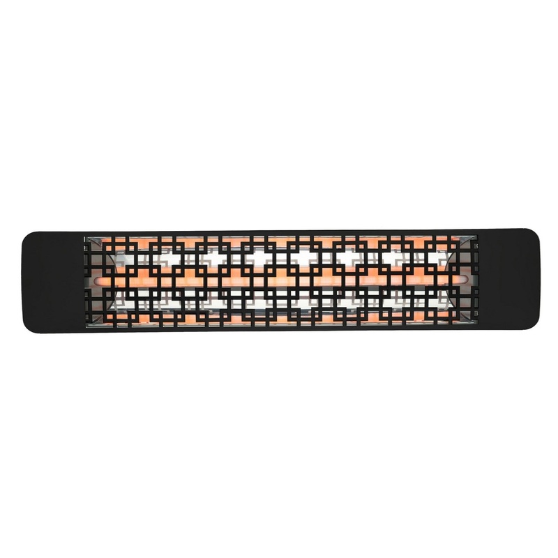 Eurofase EF25208B5 Single Element Heater Black