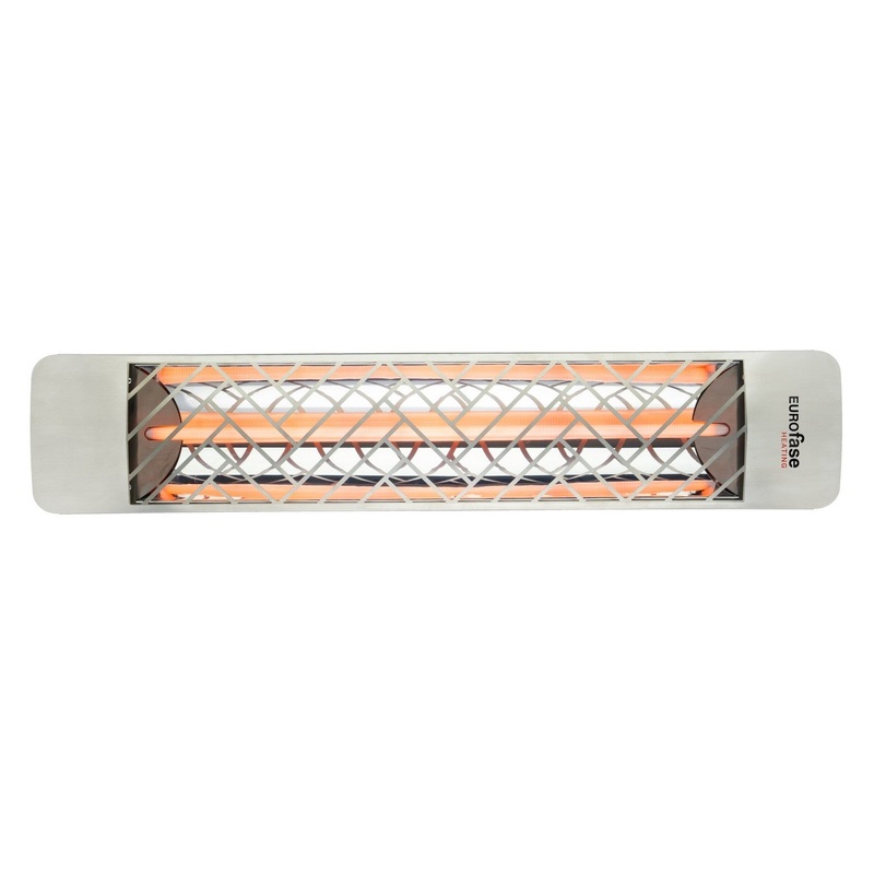 Eurofase EF25208S1 Single Element Heater Stainless Steel