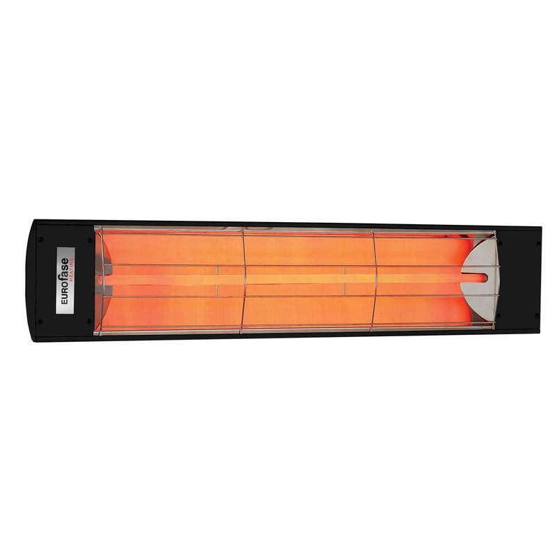 Eurofase EF25240B Single Element Heater Black
