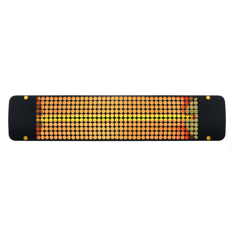 Eurofase EF25240B7 Single Element Heater Black