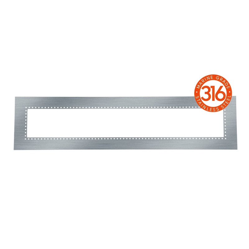 Eurofase EF61FMPFSMG Flush Mount Kit For Patio Heaters Stainless Steel