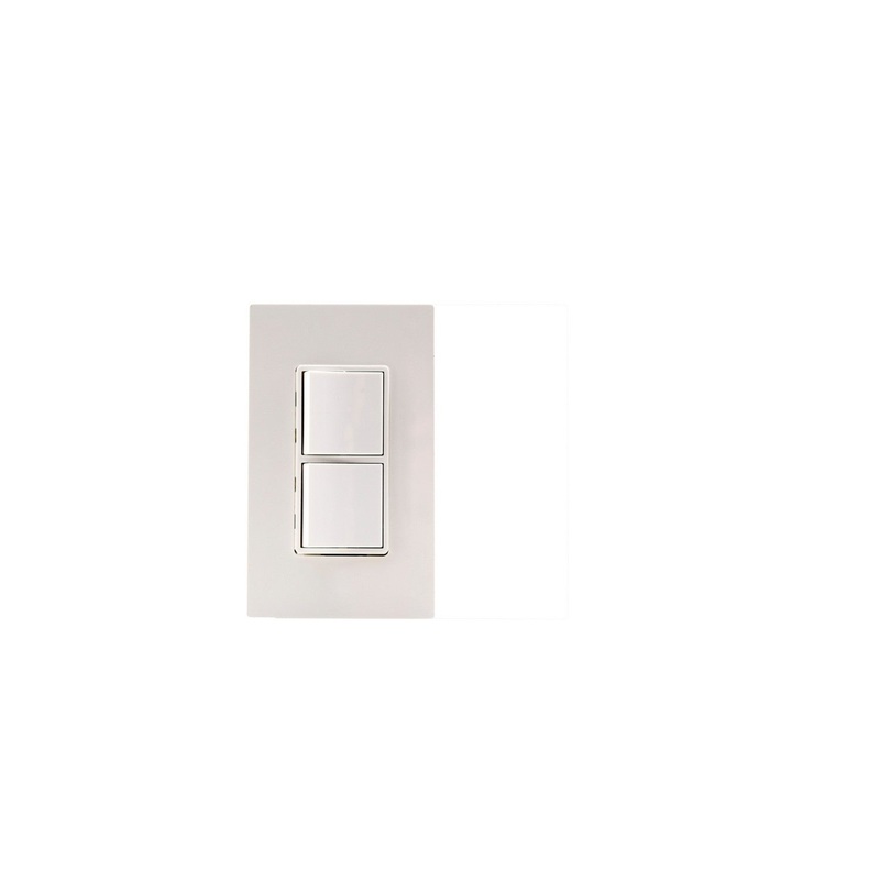 Eurofase EFSWPW Single Duplex Switch Wall Plate And Gang Box White