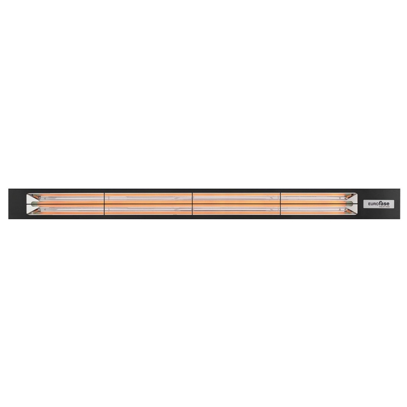 Eurofase LP30277B Low Profile Electric Infrared Single Element Heater Black
