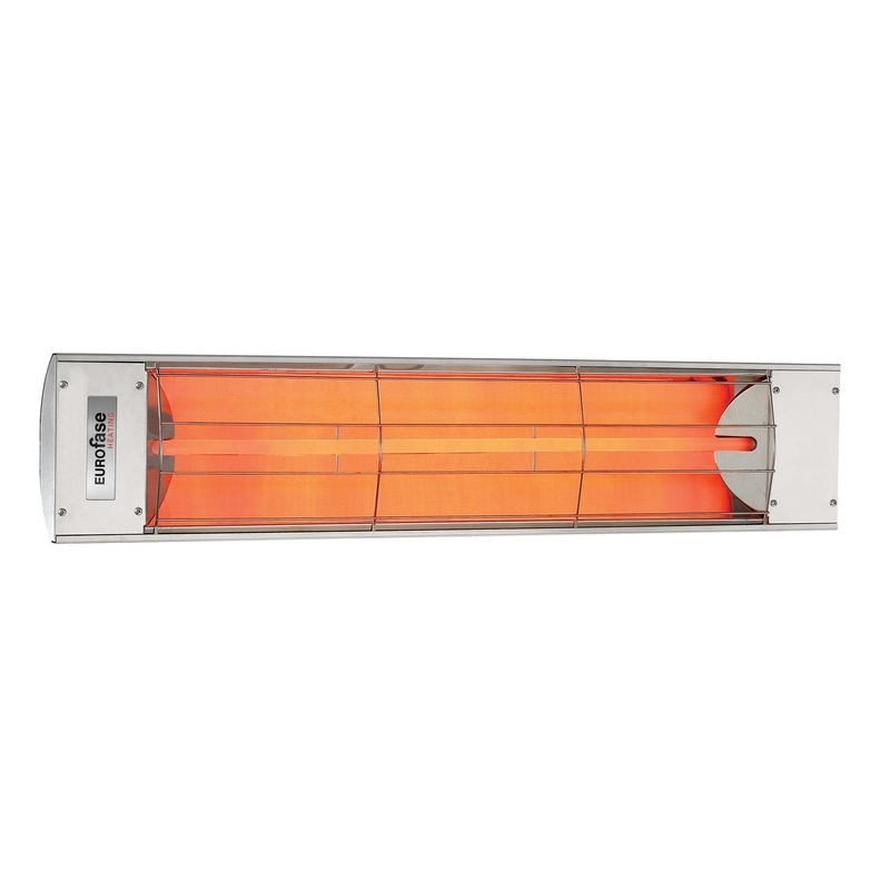 Eurofase EF25480S Single Element Heater Stainless Steel
