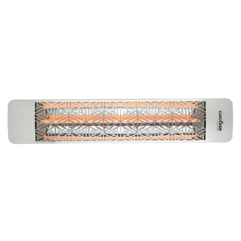 Eurofase EF25480S3 Single Element Heater Stainless Steel
